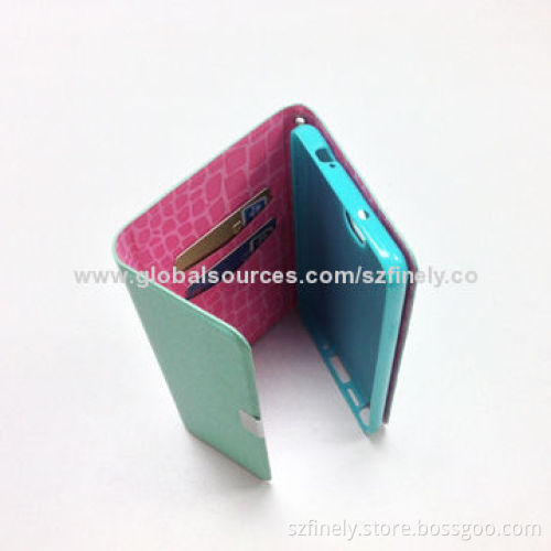 PU leather Cases for mobile phone，many models for your choose and various Colors Available